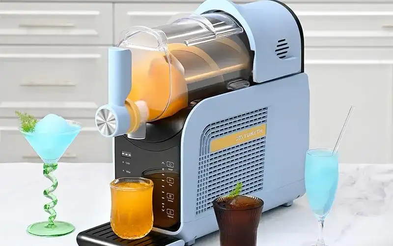 Zelfreinigende slushmachine