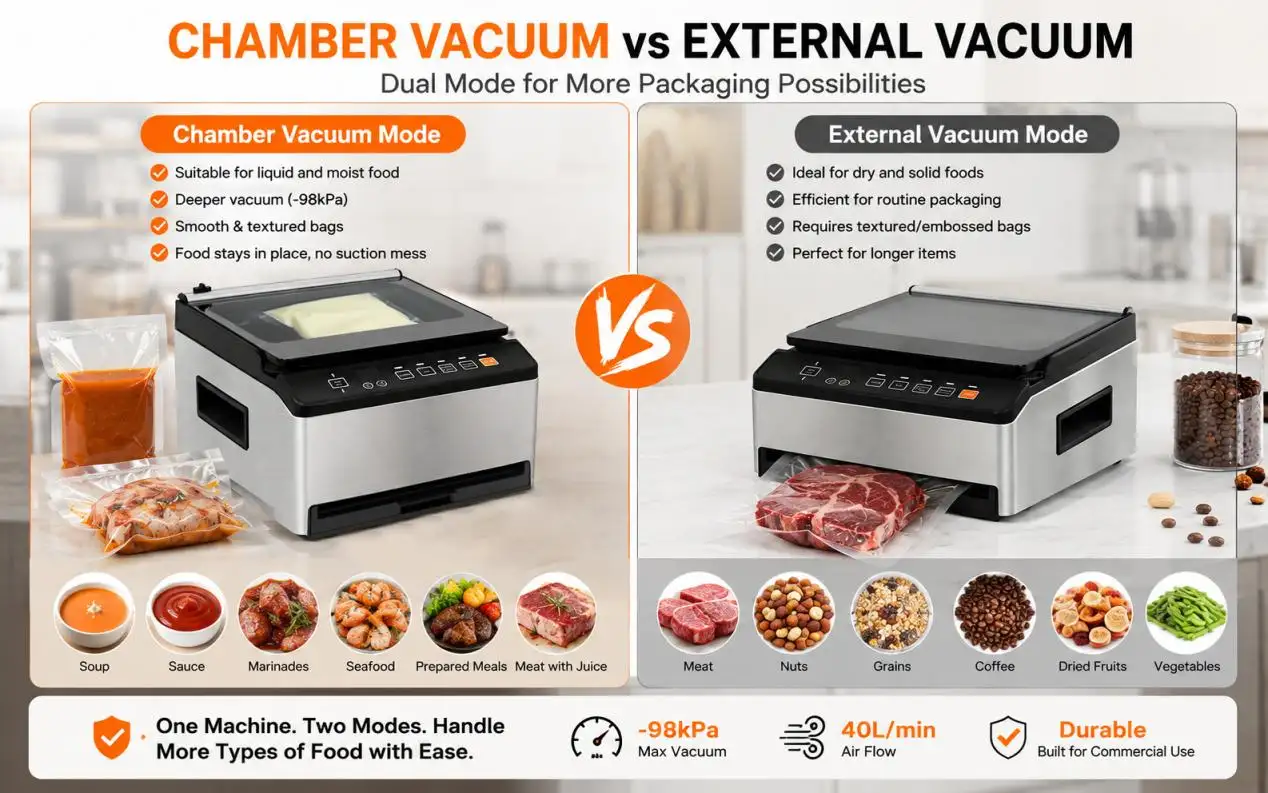 Commerciële vacuümsealer machine