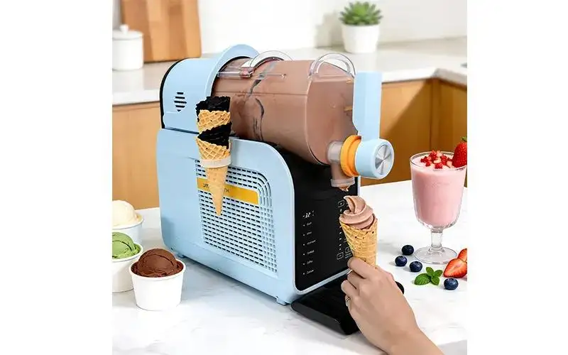 Slushy-machine in de gemakswinkel