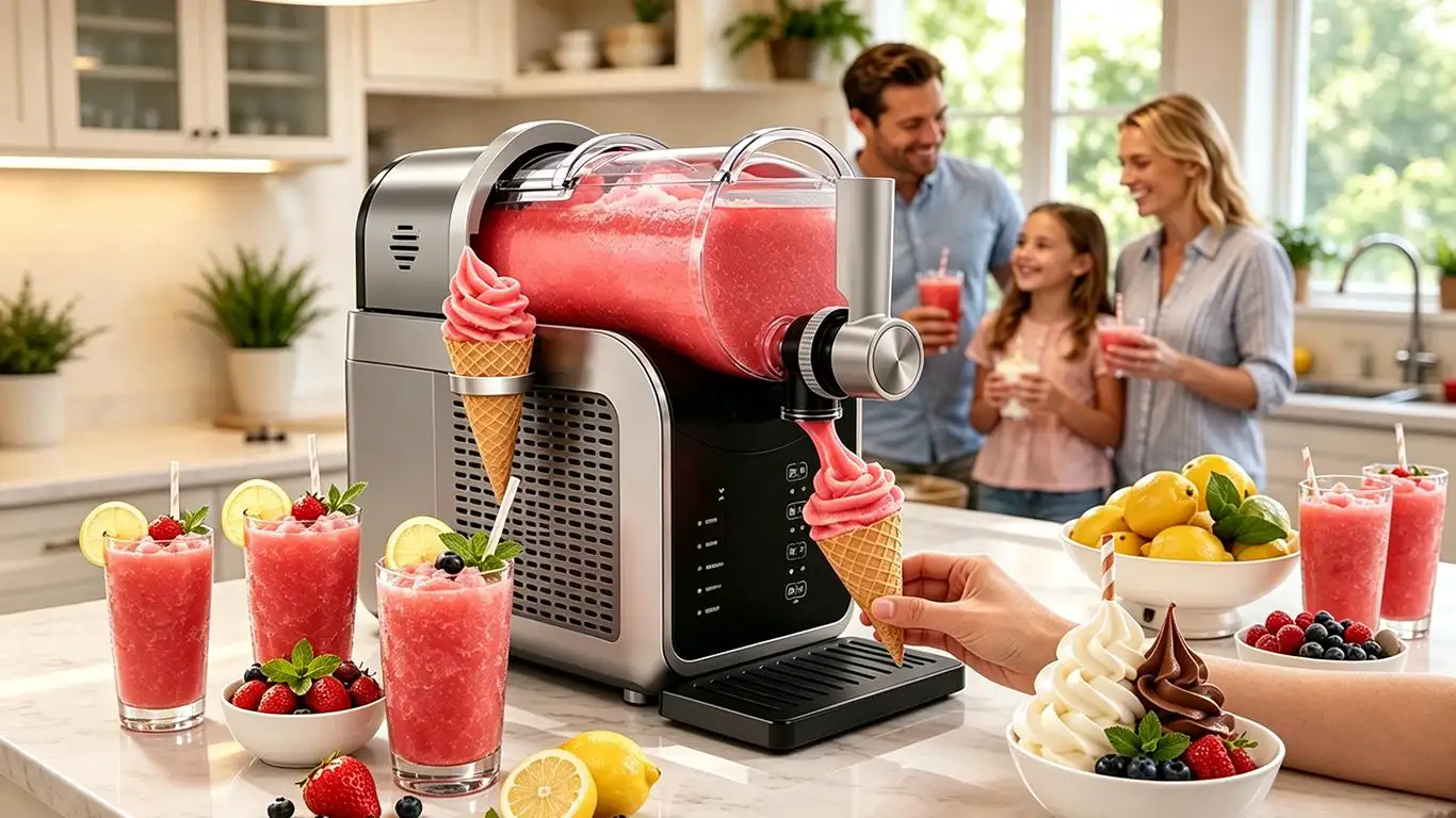 Wat kun je in een slushmachine doen?